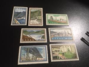 Greece sc 728-734 MNH comp set