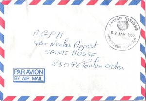 United Nations Soldier's Free Mail 1986 United Nations, Interim Force in Leba...