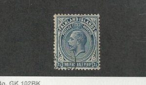 Falkland Islands, Postage Stamp, #44 Used WMK 4, 1921, JFZ