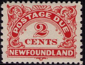 Newfoundland # J2a Mint VF NH  perf 11 X 9 Cat. $ 20