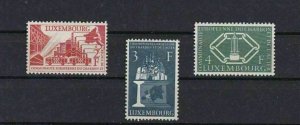 LUXEMBOURG 1956 EUROPEAN COAL & STEEL MNH STAMPS  CAT £105  REF 4898