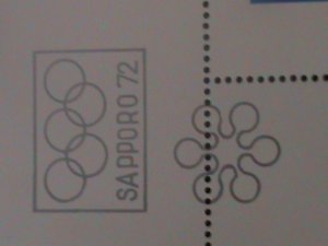 ​KOREA-1978-SC#1667a- OLYMPIC-SAPPORO-INNSBRUCK OG CTO -SHEET- VF-LAST ONE