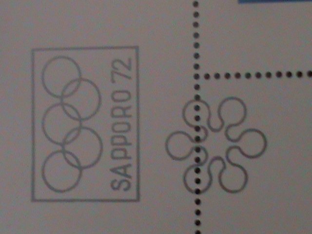 ​KOREA-1978-SC#1667a- OLYMPIC-SAPPORO-INNSBRUCK OG CTO -SHEET- VF-LAST ONE