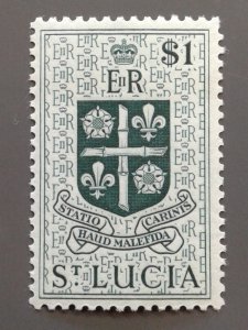 St. Lucia 168 F-VF MLH. Scott $ 4.75