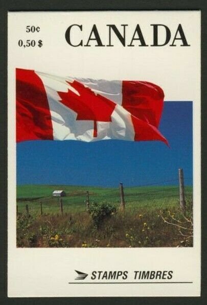 Canada 1189a Booklet BK111 MNH Flags, Rural Kensington (open)