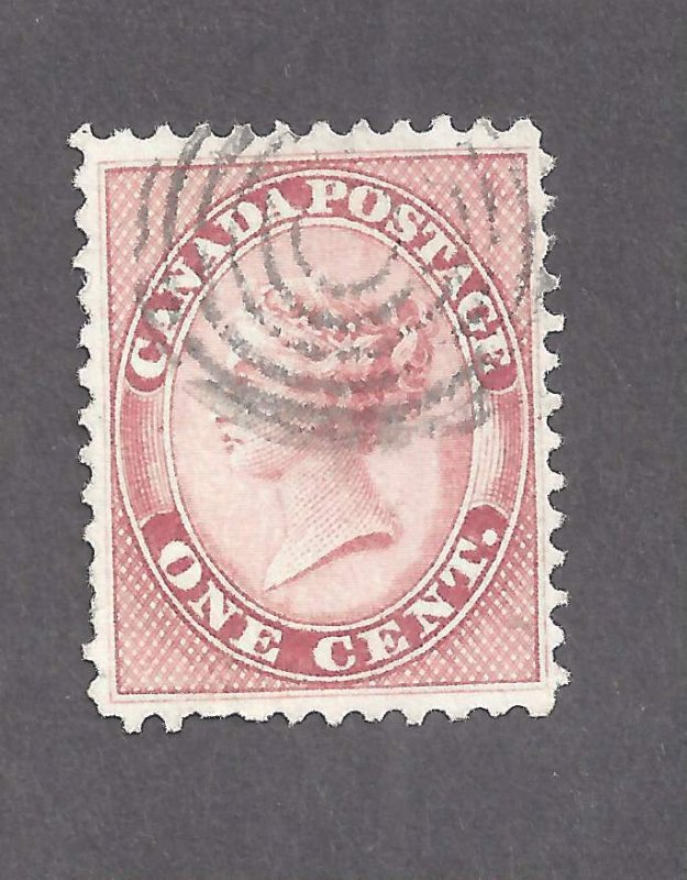 Canada 1c QUEEN VICTORIA SCOTT 14 VF USED BS22474