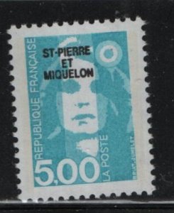 ST. PIERRE & MIQUELON   543  MNH