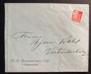 1940s Torshavn Faroe Island Denmark Occupation Censored Cover