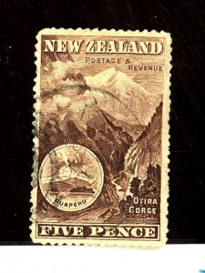 NEW ZEALAND 77 USED FVF TINY CREASES Cat $200