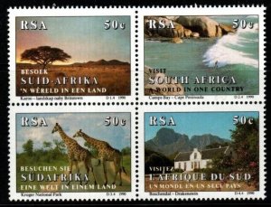 SOUTH AFRICA SG714a 1990 TOURISM MNH