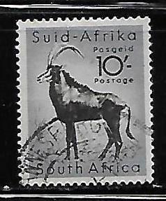 South Africa 213 10sh Antlope single Used