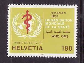 Switzerland-Sc#5O41- id2-unused NH-World Health Organization-1