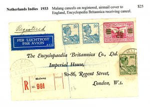 Netherlands Indies 1933 Cover