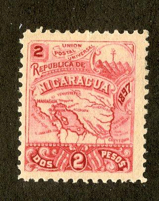 NICARAGUA 97 MH SCV $20.00 BIN $8.00 GEOGRAPHY