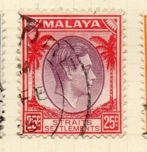 Malaya 1938 Early Issue Fine Used 25c. NW-196975