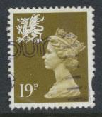 Great Britain Wales  SG W71 SC# WMMH58 Used  see details 1 right band 