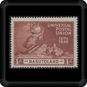 Basutoland - SC# 44 - MH - note Crease