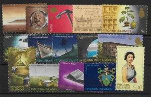 PITCAIRN ISLANDS SG94/106b 1969-75 DEFINITIVE SET USED