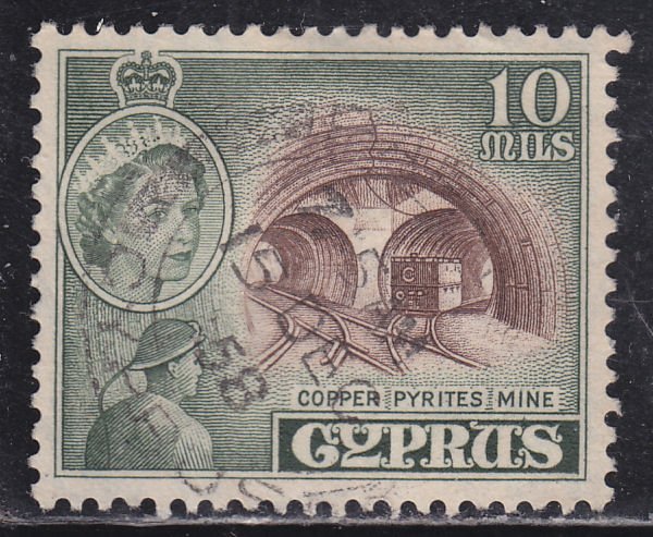 Cyprus 171 Copper Pyrites Mine 1955