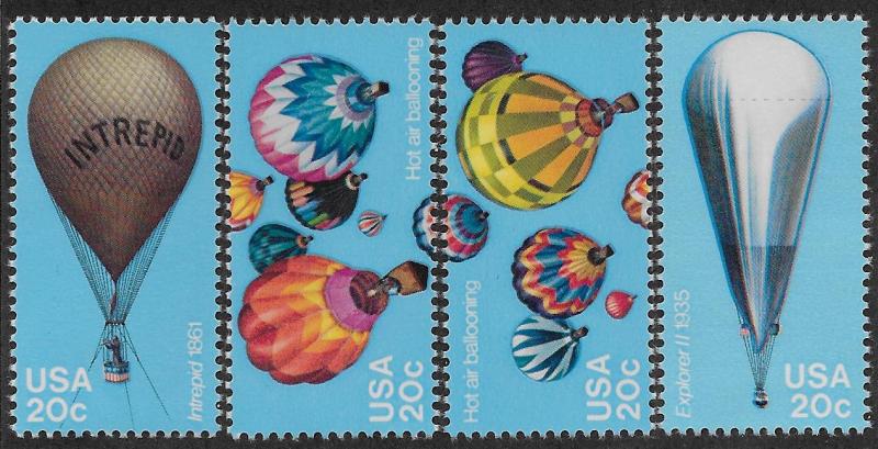 UNITED STATES SC# 2032-35 VF/MNH 1983