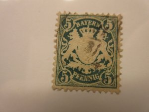 German States BAVARIA Scott 39 USED Lot11 Cat $16