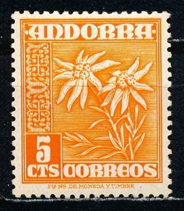 Spanish Andorra #38 Single MH