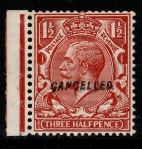 GB SGN35w 1924 1½d RED-BROWN CANCELLED TYPE 28 MTD MINT