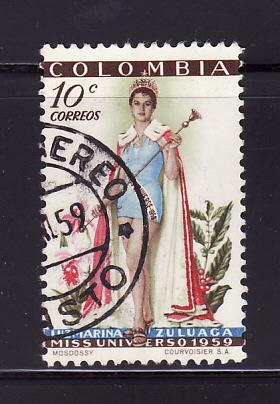 Colombia 697 Set U Luz Marina Zuluaga, Miss Universe