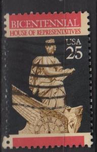 USA 1989 - Scott 2412 used- 25c, House of Representatives
