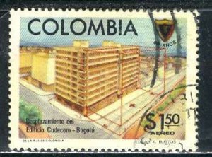 Colombia; 1977: Sc. # C655: Used Cpl. Set