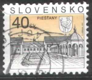 Slovakia 2001 Sc#226 Piestany Used