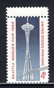 1196 MNH Seattle Worlds Fair,  Gutter Snipe - see scan