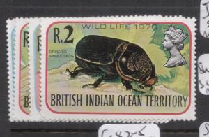 British Indian Ocean Territory Insects SC 86-9 MOG (11dhy)