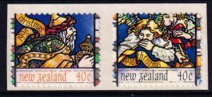 New Zealand 1996 Christmas 'Self-adhesive' Mint MNH Set SC 1391-1392