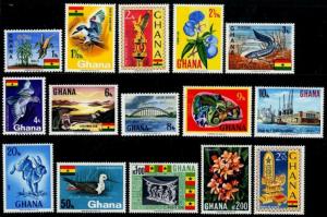 HERRICKSTAMP GHANA Sc.# 286-300 Topicals