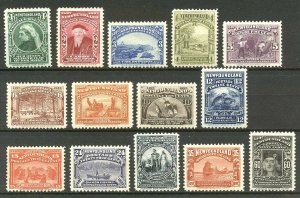 NEWFOUNDLAND #61-74 Mint - 1897 Cabot Set