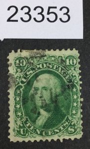 US STAMPS #68 USED LOT #23353