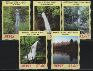 NEVIS, 1469a-e , MNH, SINGLES  SHORT SET