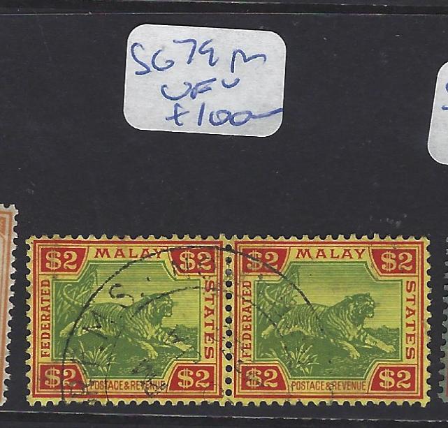 MALAYA  FMS (P0507B)  TIGER  $2.00 SG 79  PR   VFU