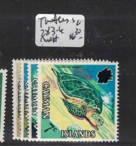 Cayman Islands Turtles SC 283-6 MNH (6har)