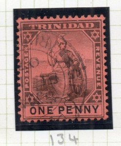 Trinidad & Tobago 1904-09 Early Issue Fine Used 1d. NW-167977