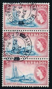 Barbados #239 Strip Used