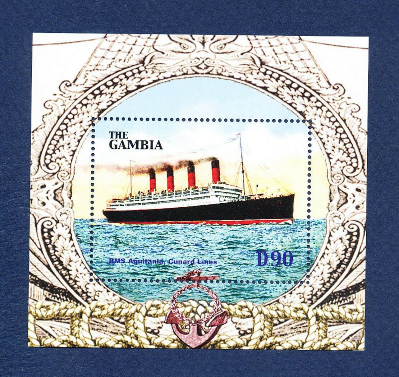 GAMBIA - Scott 2902 - FVF MNH S/S - Ship - 2005