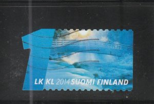 Finland  Scott#  1477  Used  (2014 Bridges)