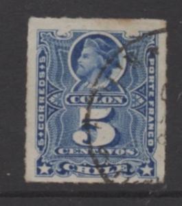 Chile Scott #  28  USED  singles