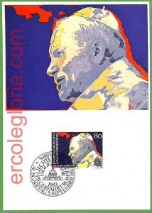 14750 - Liechtenstein - MAXIMUM CARD - 1983 - RELIGION - Pope Paul II-