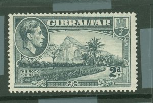 Gibraltar #110av Unused Single