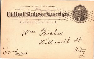 United States, Pennsylvania, United States Government Postal Cards, Machine C...