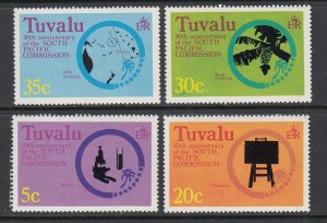 Tuvalu 46-49 MNH VF