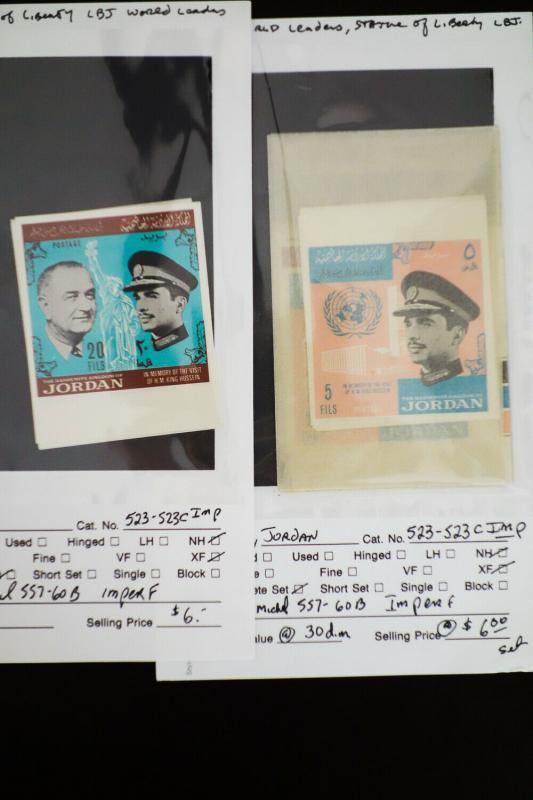 Arab Nations 1950's and 1960's Stamp Collection